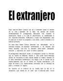 El extranjero - Albert Camus