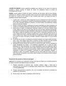 El lavado de manos