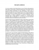 COMO SE DAN POR QUÉ EL DERECHO