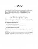 TEXTO Y TEXTOS PERIODISTICOS