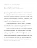 Este ensayo esta realizado con el fin de mostrar la importancia de un buen comportamiento, un buen dialogo en el momento de conflicto