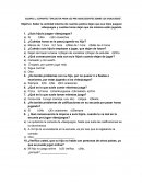 ENCUESTA PARA LOS PRE-ADOLESCENTES SOBRE LOS VIDEJUEGOS