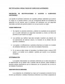 RECTIFICACIÓN A RESULTADOS DE EJERCICIOS ANTERIORES