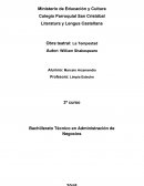 La Tempestad - Shakespeare