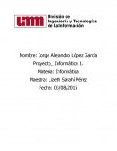 Informatica y su desarrollo