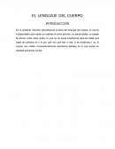 El lenguaje del cuerpo.INTRODUCCIÓN