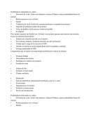 Problemáticas detectadas en campo