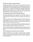 Actividad - La importancia de mantener una dieta balanceada