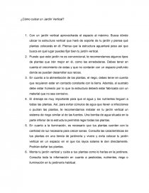 ¿Cómo cuidar un Jardín Vertical?. Página 1