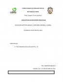 EDUCACIÓN ARTÍSTICA (MÚSICA, EXPRESIÓN CORPORAL Y DANZA)