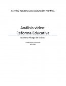 Análisis Reforma Educativa 2015