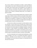 Papel de los medios de comunicación y educación