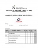 Tratamiento de aguas residuales en el proceso de enfriamineto de equipos de la empresa Cementos Pacasmayo