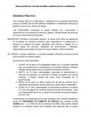 REGULACIÓN DE LAS RELACIONES LABORALES EN LA EMPRESA