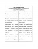 Red conceptual.Pedagogía operatoria