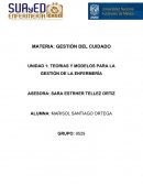 TEORIAS Y MODELOS PARA LA GESTIÓN DE LA ENFERMERÍA