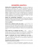 GEOMETRÍA ANALÍTICA Como se gráfica