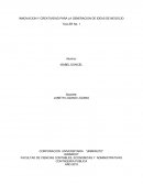 INNOVACION Y CREATIVIDAD PARA LA GENERACION DE IDEAS DE NEGOCIO