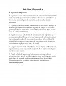Actividad diagnóstica. I. Importancia del periódico