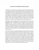 LA IGUALDAD EN EL ORDENAMIENTO JURÍDICO NACIONAL