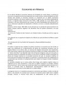 Actividad de Economia en Mexico