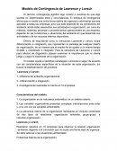 Modelo de Contingencia de Lawrence y Lorsch