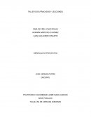 Lecciones aprendidas y fracasos