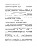 CONTRATO PRIVADO DE COMPRA-VENTA