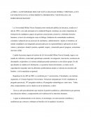 ENSAYO SOBRE LA UNIVERSIDAD MILITAR