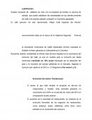 Justificacion cafeteria