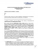 ENCARGO FIDUCIARIO PARA VINCULACIÓN AL FIDEICOMISO CECAS