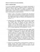 Articulo 12. Derechos de los (las) estudiantes