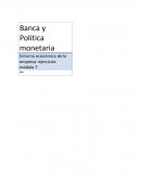 Banca y Política monetaria