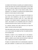 Objetivos bien formados en los estudios