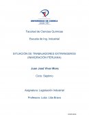 Situación de trabajadores extranjeros