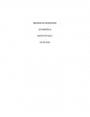 Estadistica MEDIDAS DE DISPENSION