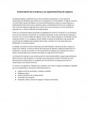 Subway - Descripción de la empresa y sus segmentos/líneas de negocios