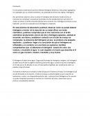 Práctica de laboratorio de química.