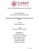 IMPORTACION DE BISUTERÍA EN METAL COMÚN DEL PAIS DE CHINA