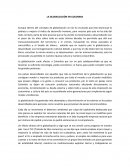 LA GLOBALIZACIÓN EN COLOMBIA.