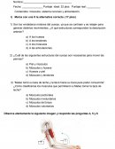 PRUEBA DE CIENCIAS NATURALES.