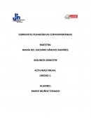 Corrientes pedagogicas contempopraneas