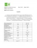 Taller - reactor CSTR