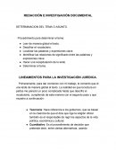 REDACCIÓN E INVESTIGACIÓN DOCUMENTAL