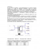 Composición Másica de las corrientes de alimentación.