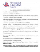 Primer PERIODO DE POSMODERNIDAD OTOÑO 2015