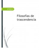 Filosofias de la trascendencia