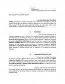 APUNTES DE UNA DEMANDA DE SUCESION INTESTADA