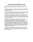 Incidencias en Madre de Dios