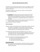 USOS DE RECOLECCION DE DATOS